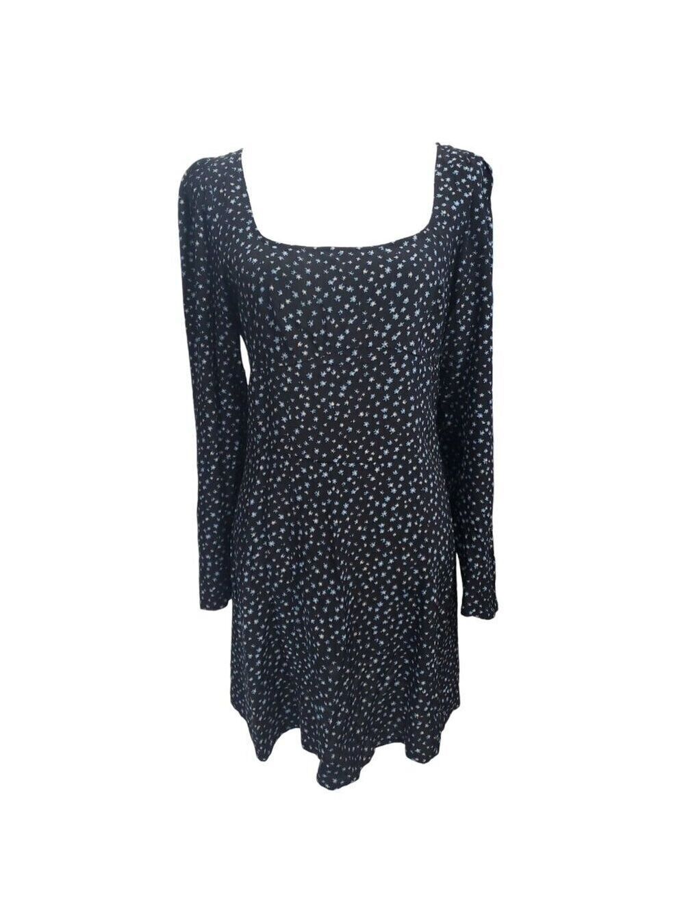 Madewell Womens Long Sleeve Floral Print Dress 4